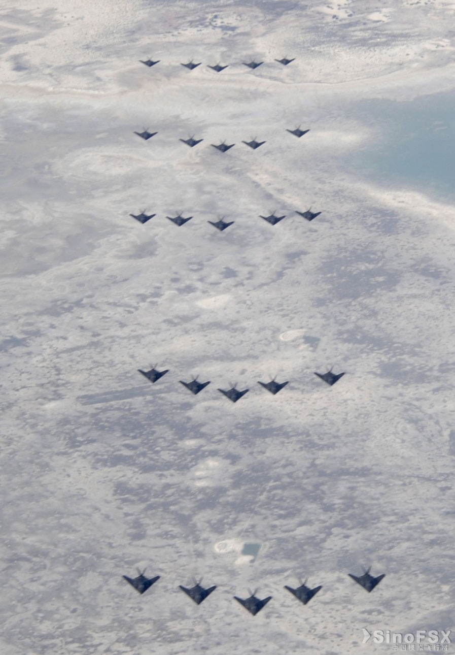 2007年，美国新墨西哥州霍洛曼空军基地(Holloman)空军基地，为庆祝“夜鹰”入役25周年.jpg