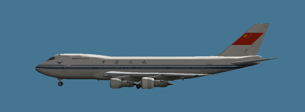 中国民航747-200