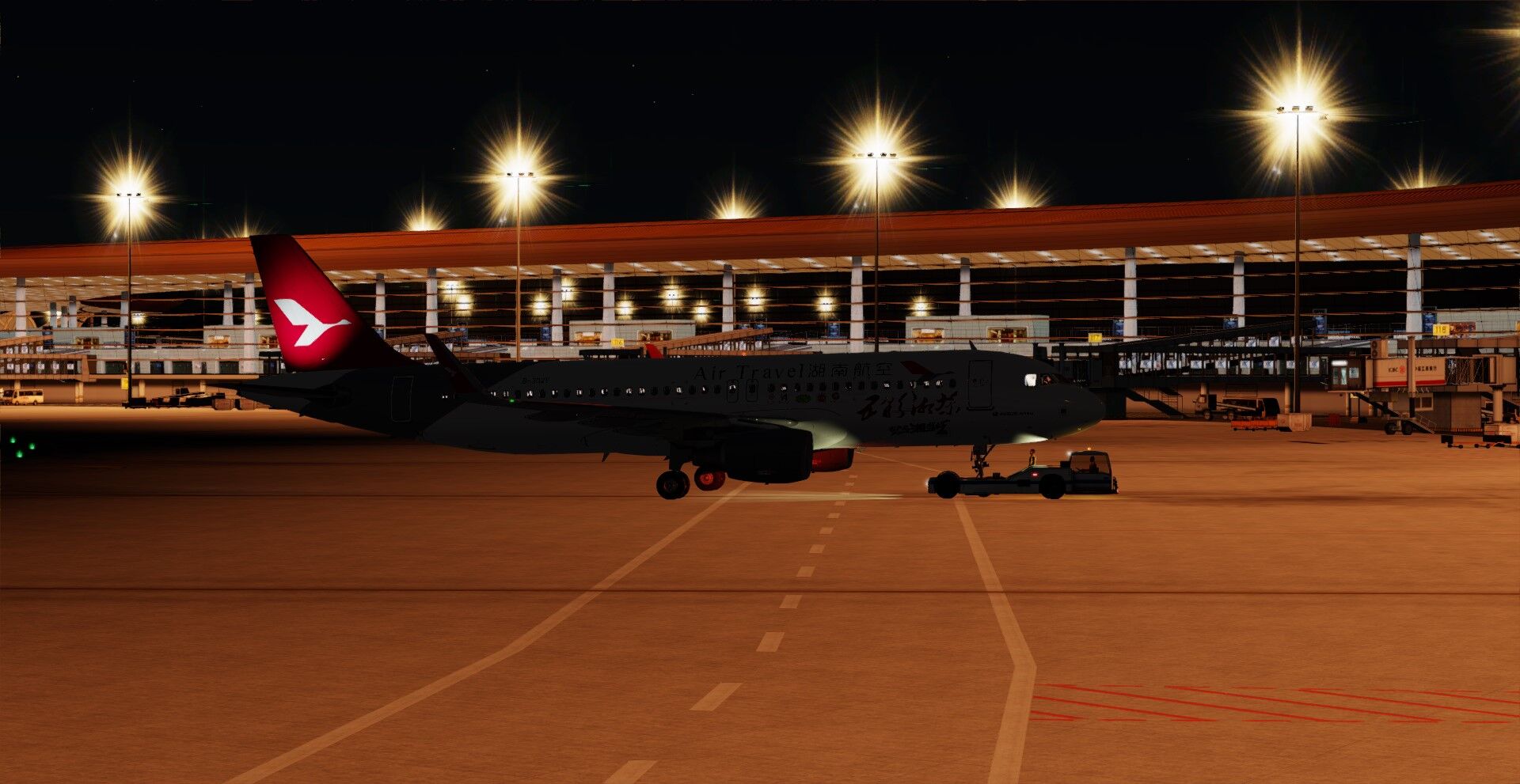 A67144抵达昆明，SOC湖南航空云南分公司2023年完美收官！