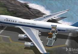 【FS9】747-400F南航货机-------引擎修正涂装