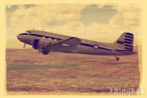 默认道格拉斯DC-3（C-47）蒋委员长专座--美龄号涂装