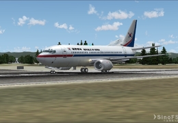 Wilco 737-300 韩国（棒子）空军737-一号首脑座机2（原创）