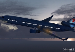 【南航】PMDG MD-11 中国南方航空 B-2731 蓝色梦想（百度下载）