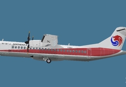 【东北】东北航空Flight 1 ATR-72-500（原创）