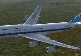 PMDG 747-400 南航YY涂装 B-5027 双鹰号